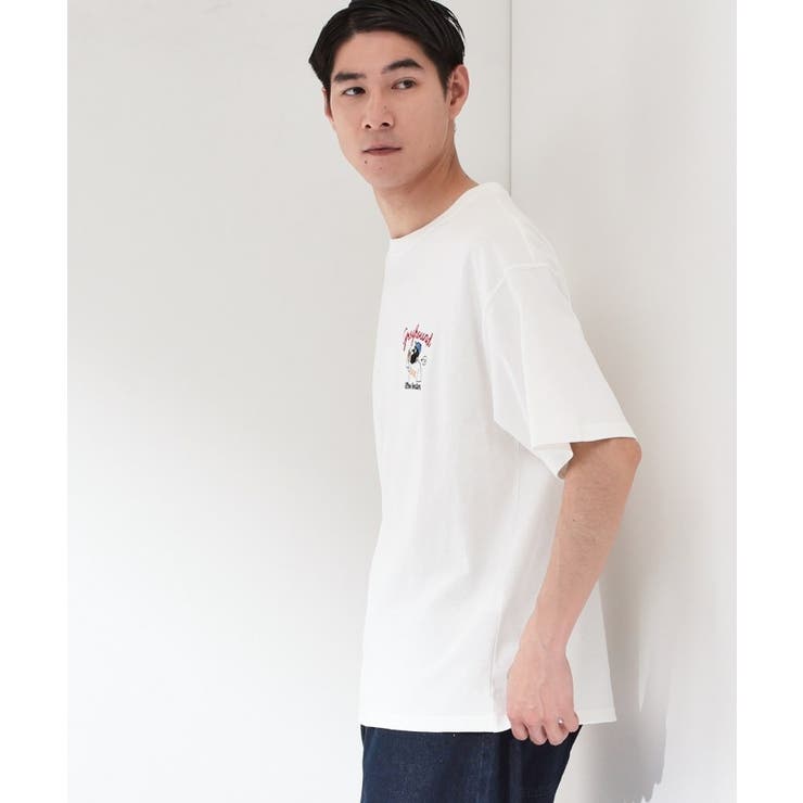 ヒゲオジ サガラ刺繍 半袖Tシャツ 【洗濯機OK】 | THE SHOP TK | 詳細画像6 
