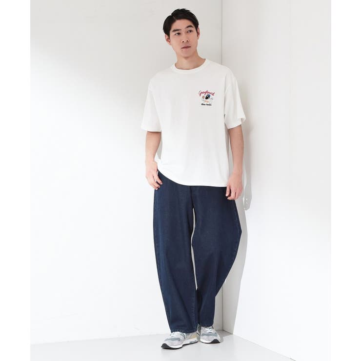 ヒゲオジ サガラ刺繍 半袖Tシャツ 【洗濯機OK】 | THE SHOP TK | 詳細画像7 