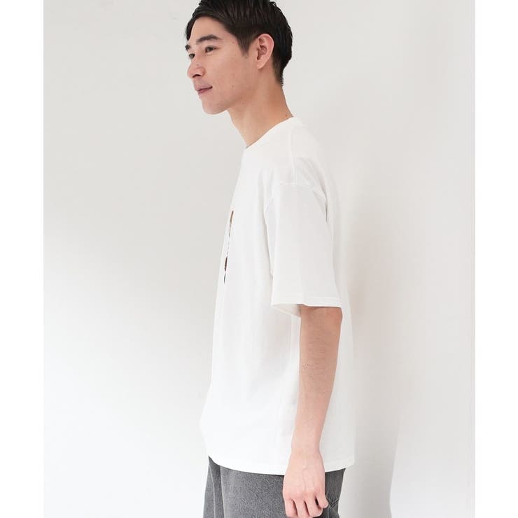 クマ サガラ刺繍 半袖Tシャツ 【洗濯機OK】 | THE SHOP TK | 詳細画像2 