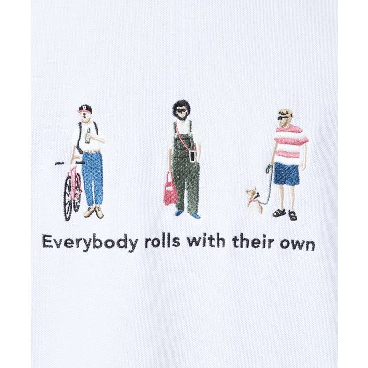 刺繍×ロゴ 鹿の子 半袖Tシャツ 【洗濯機OK】 | THE SHOP TK | 詳細画像4 