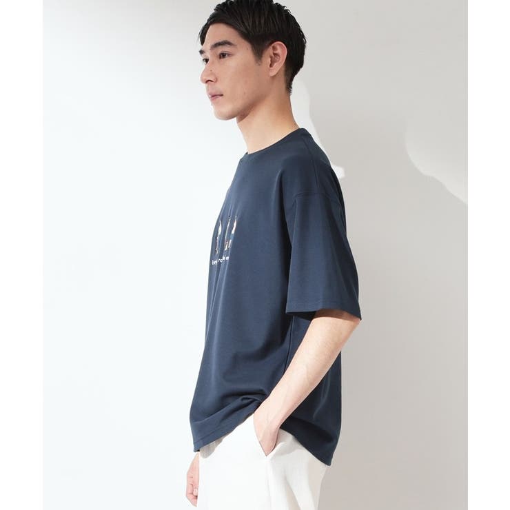 刺繍×ロゴ 鹿の子 半袖Tシャツ 【洗濯機OK】 | THE SHOP TK | 詳細画像6 