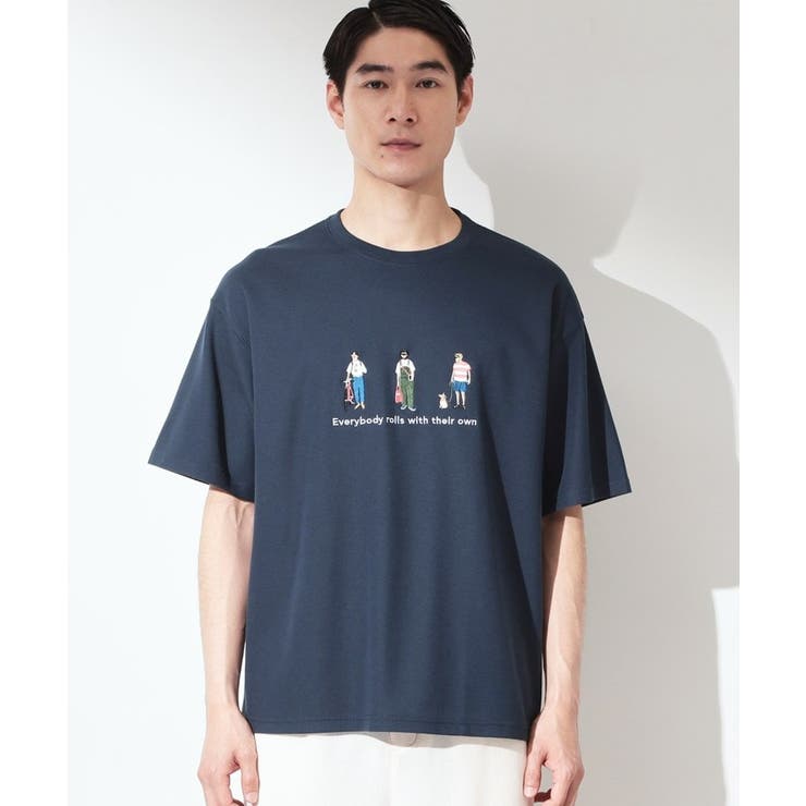 刺繍×ロゴ 鹿の子 半袖Tシャツ 【洗濯機OK】 | THE SHOP TK | 詳細画像9 