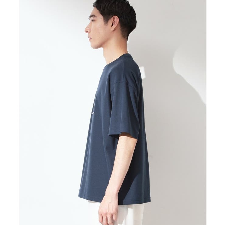 刺繍×ロゴ 鹿の子 半袖Tシャツ 【洗濯機OK】 | THE SHOP TK | 詳細画像10 