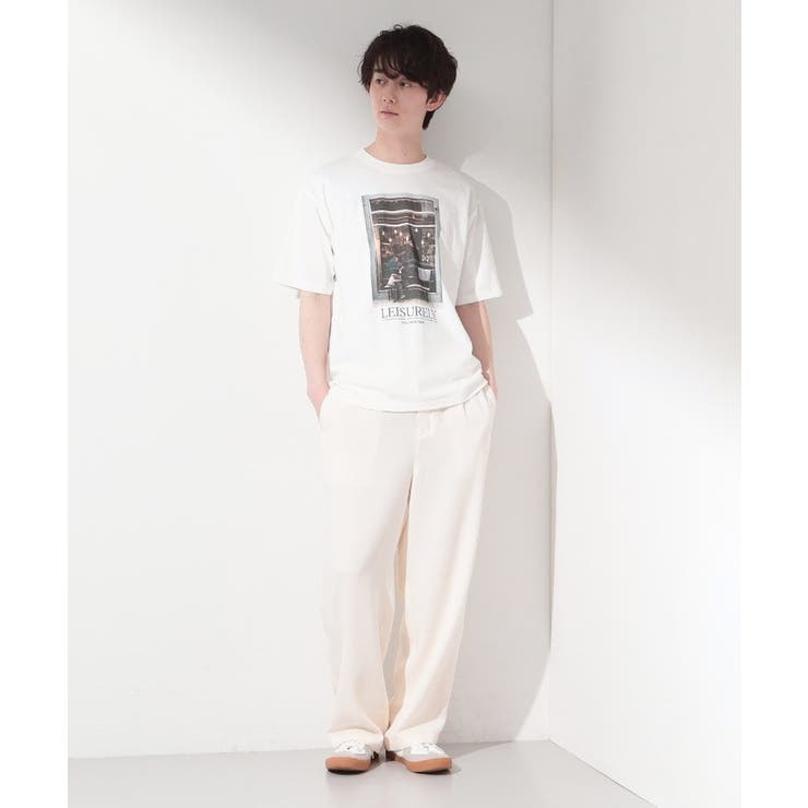 モノクロ フォトグラフィー 半袖Tシャツ 洗濯機OK | THE SHOP TK | 詳細画像3 