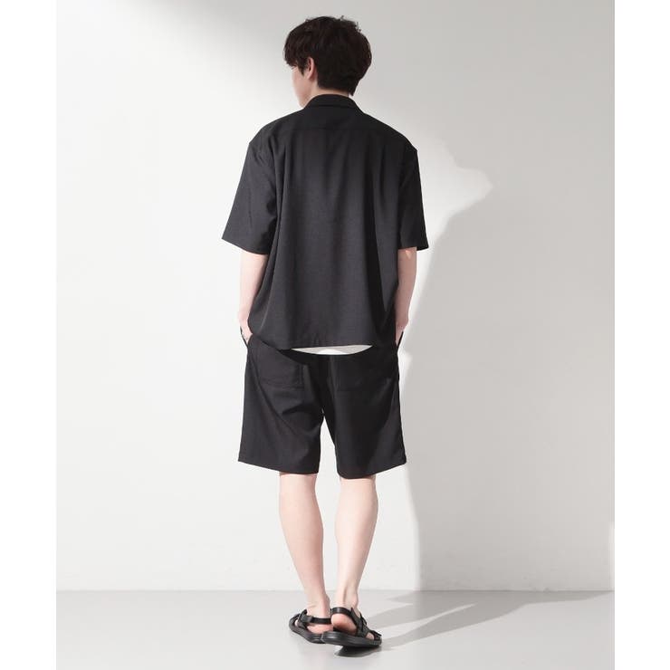 リラクシーワイドショートパンツ セットアップ可/洗濯機OK | THE SHOP TK | 詳細画像3 