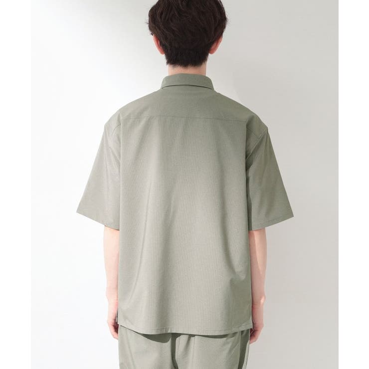 クールウェザー 半袖シャツ 接触冷感／吸水速乾／洗濯機OK／セットアップ可 | THE SHOP TK | 詳細画像16 