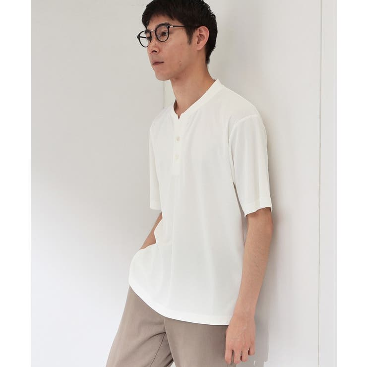 【サラッと軽い着心地に。】BO NO HENLEY | THE SHOP TK | 詳細画像2 