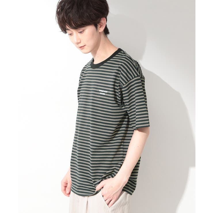 COOLボーダー 半袖Tシャツ 接触冷感／洗濯機OK | THE SHOP TK | 詳細画像6 