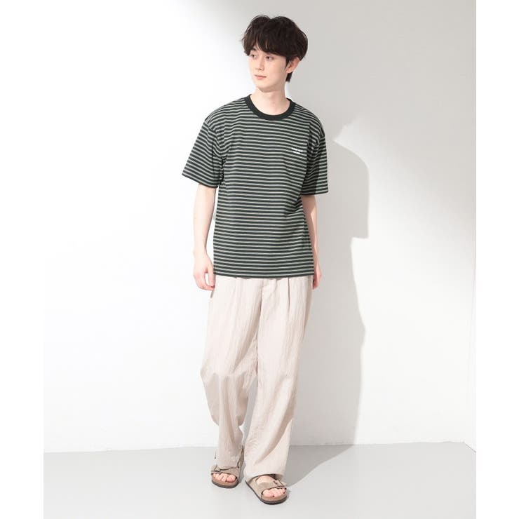 COOLボーダー 半袖Tシャツ 接触冷感／洗濯機OK | THE SHOP TK | 詳細画像7 