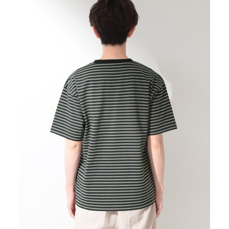 COOLボーダー 半袖Tシャツ 接触冷感／洗濯機OK | THE SHOP TK | 詳細画像11 