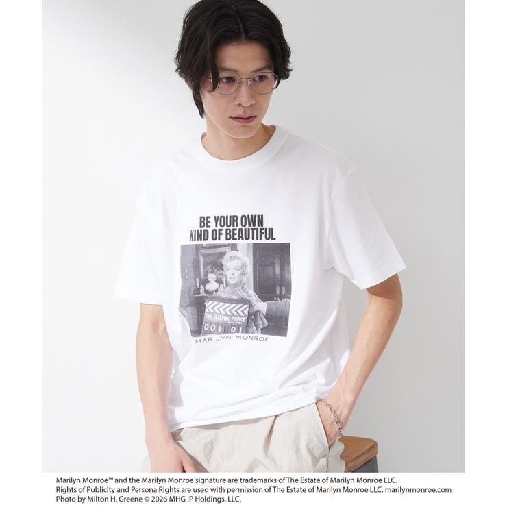 別注マリリン・モンロー / グラフィック半袖Tシャツ | THE SHOP TK | 詳細画像1 