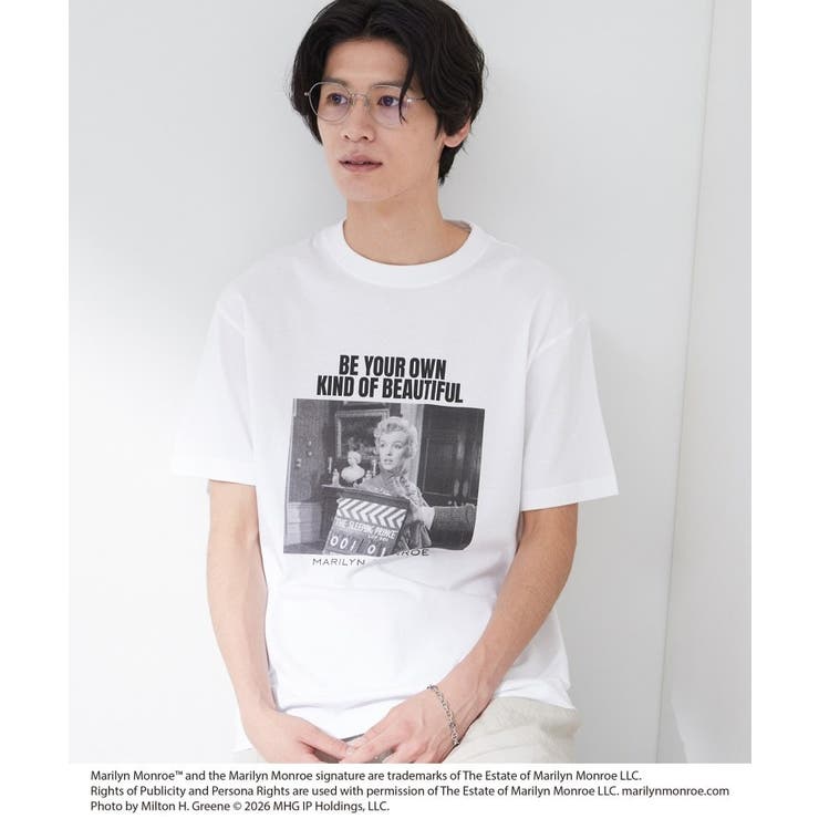 別注マリリン・モンロー / グラフィック半袖Tシャツ | THE SHOP TK | 詳細画像2 