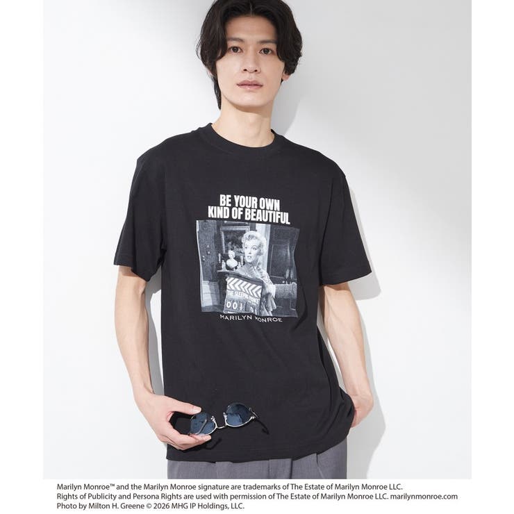 別注マリリン・モンロー / グラフィック半袖Tシャツ | THE SHOP TK | 詳細画像5 