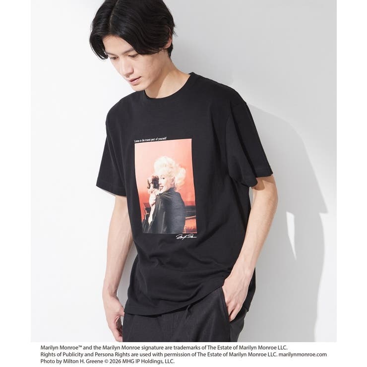 別注マリリン・モンロー / グラフィック半袖Tシャツ | THE SHOP TK | 詳細画像14 