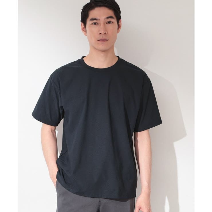 【接触冷感／吸水速乾／UVカット】パーフェクテック リンクス柄 半袖Tシャツ | THE SHOP TK | 詳細画像9 