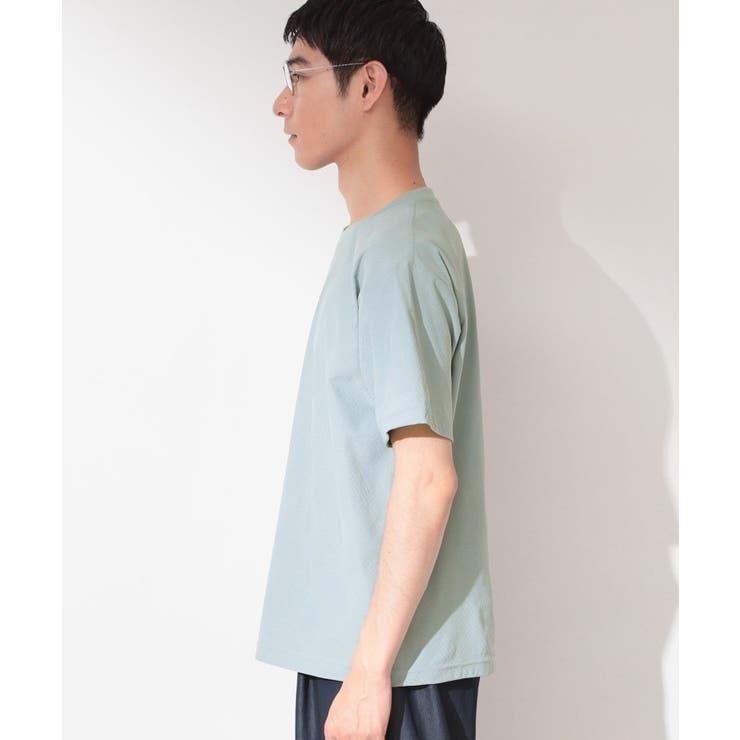 【接触冷感／吸水速乾／UVカット】パーフェクテック リンクス柄 半袖Tシャツ | THE SHOP TK | 詳細画像14 