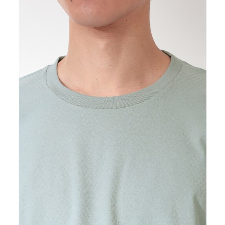 【接触冷感／吸水速乾／UVカット】パーフェクテック リンクス柄 半袖Tシャツ | THE SHOP TK | 詳細画像16 