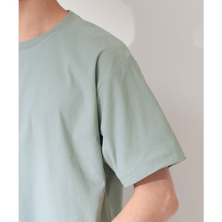 【接触冷感／吸水速乾／UVカット】パーフェクテック リンクス柄 半袖Tシャツ | THE SHOP TK | 詳細画像17 