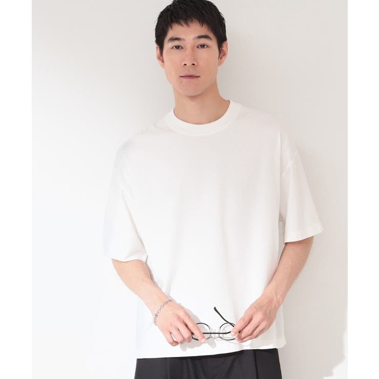 【ゆったりシルエット】前後切り替え 半袖Tシャツ | THE SHOP TK | 詳細画像1 