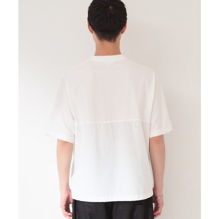 【ゆったりシルエット】前後切り替え 半袖Tシャツ | THE SHOP TK | 詳細画像11 