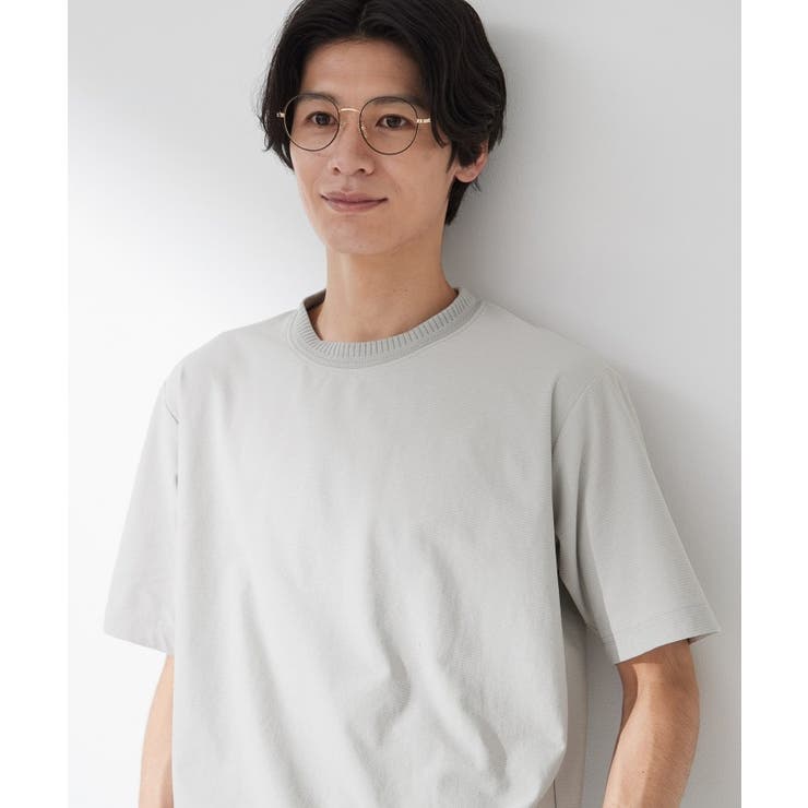 【吸水速乾／UVカット／接触冷感】ミニリップル半袖Tシャツ | THE SHOP TK | 詳細画像5 