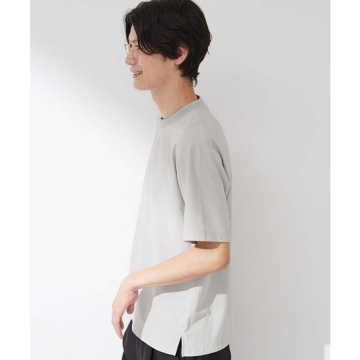 【吸水速乾／UVカット／接触冷感】ミニリップル半袖Tシャツ | THE SHOP TK | 詳細画像6 