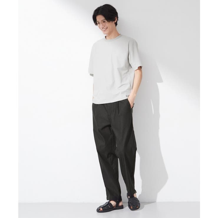 【吸水速乾／UVカット／接触冷感】ミニリップル半袖Tシャツ | THE SHOP TK | 詳細画像7 