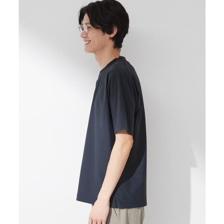 【吸水速乾／UVカット／接触冷感】ミニリップル半袖Tシャツ | THE SHOP TK | 詳細画像10 