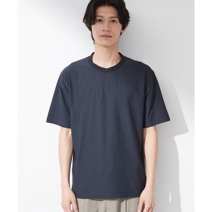 【吸水速乾／UVカット／接触冷感】ミニリップル半袖Tシャツ | THE SHOP TK | 詳細画像13 