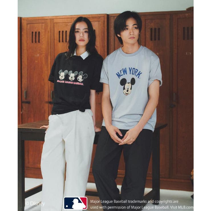 【Disney】【MLB】スペシャルデザイン半袖Tシャツ | THE SHOP TK | 詳細画像1 