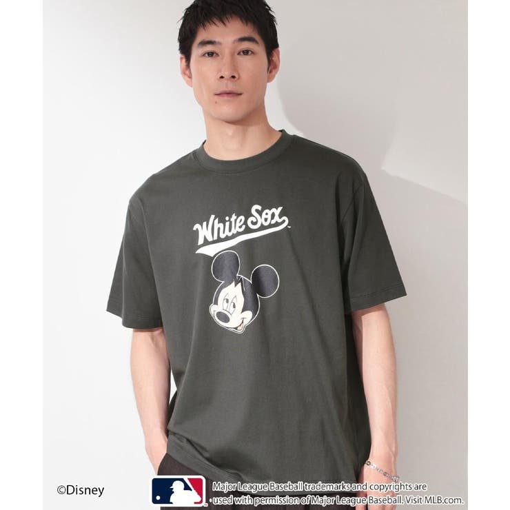 チャコールグレー(013) | 【Disney】【MLB】スペシャルデザイン半袖Tシャツ | THE SHOP TK