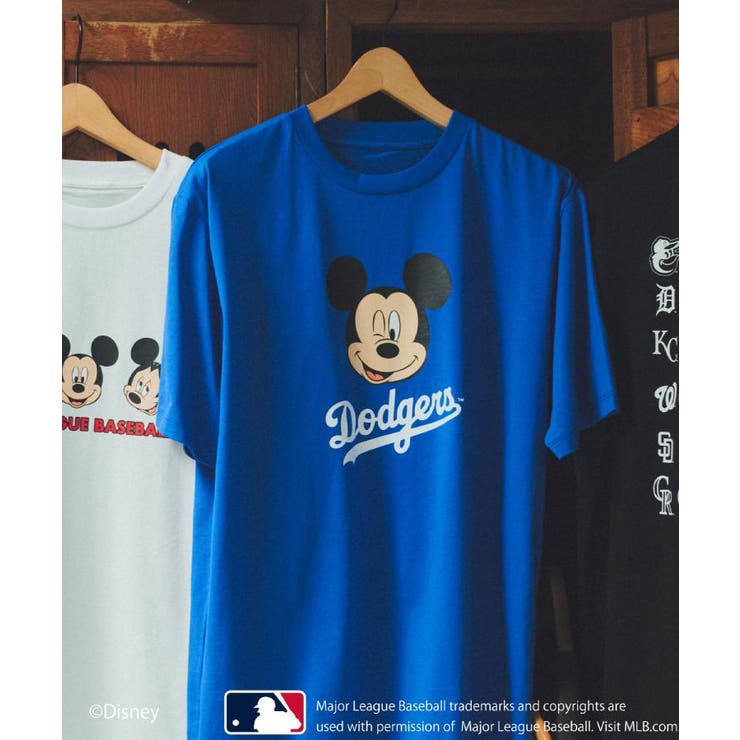 ブルー(093) | 【Disney】【MLB】スペシャルデザイン半袖Tシャツ | THE SHOP TK