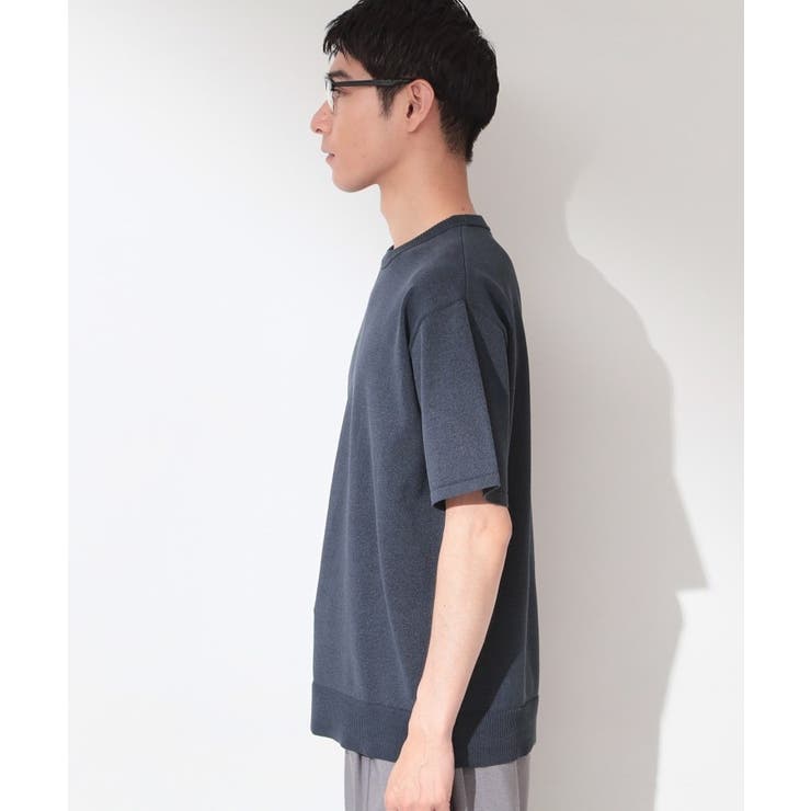 【抗菌防臭／UVカット／洗濯機OK】和紙混 半袖ニット | THE SHOP TK | 詳細画像22 