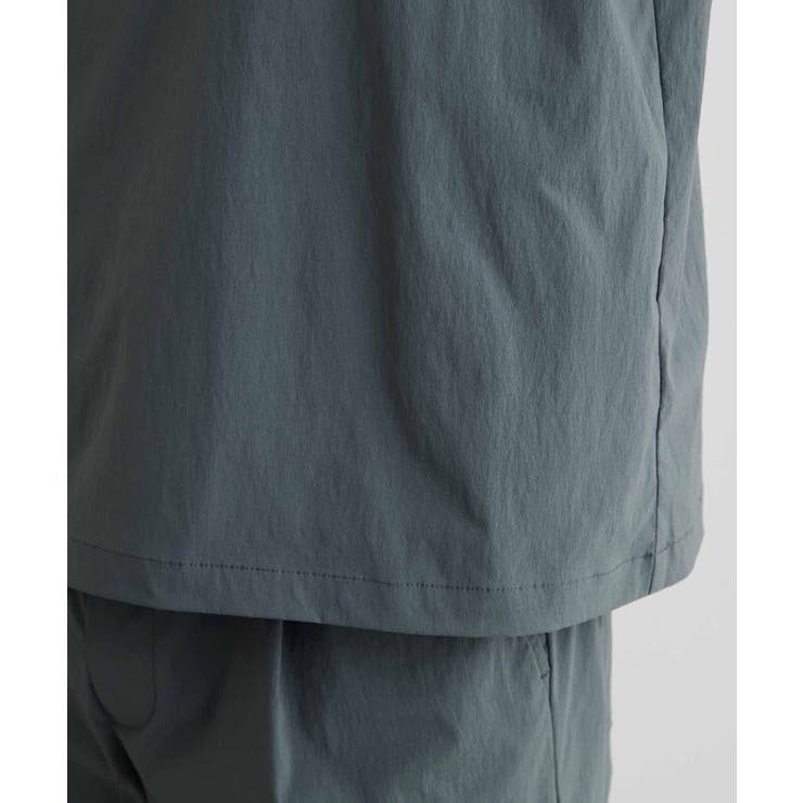 【接触冷感/洗濯機OK／セットアップ可】ナイロンストレッチ半袖Tシャツ | THE SHOP TK | 詳細画像15 