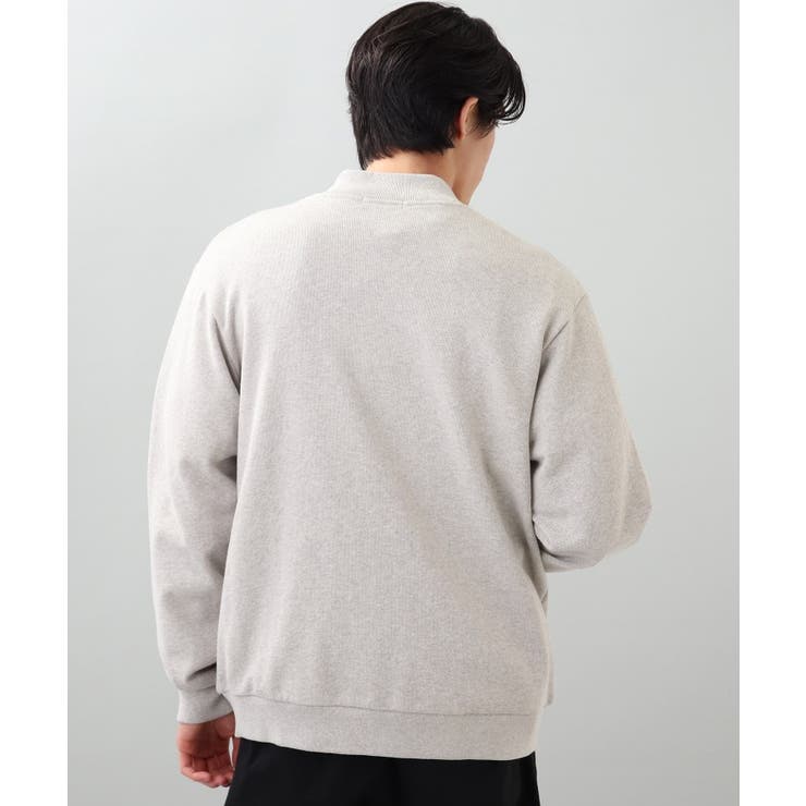 オーバーサイズヘヴィーウエイトスウェットカーデ | THE SHOP TK | 詳細画像3 