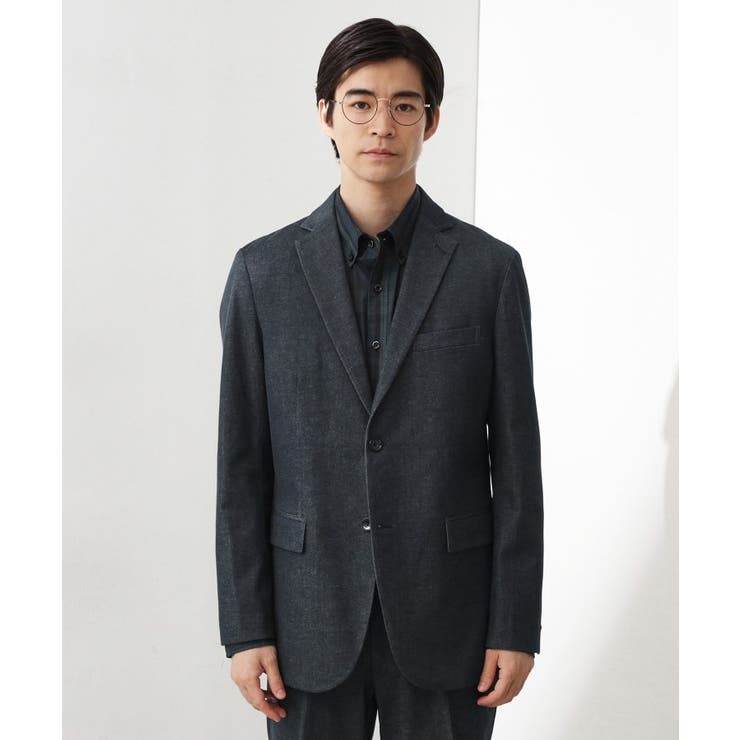 エバーデニムジャケット【色落ちしにくい 洗濯機OK ストレッチ | THE SHOP TK | 詳細画像11 