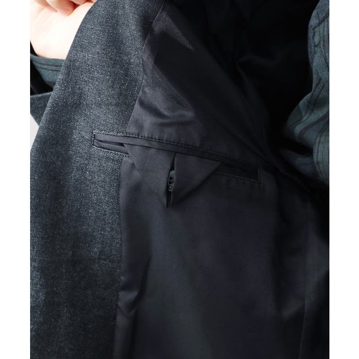 エバーデニムジャケット【色落ちしにくい 洗濯機OK ストレッチ | THE SHOP TK | 詳細画像21 
