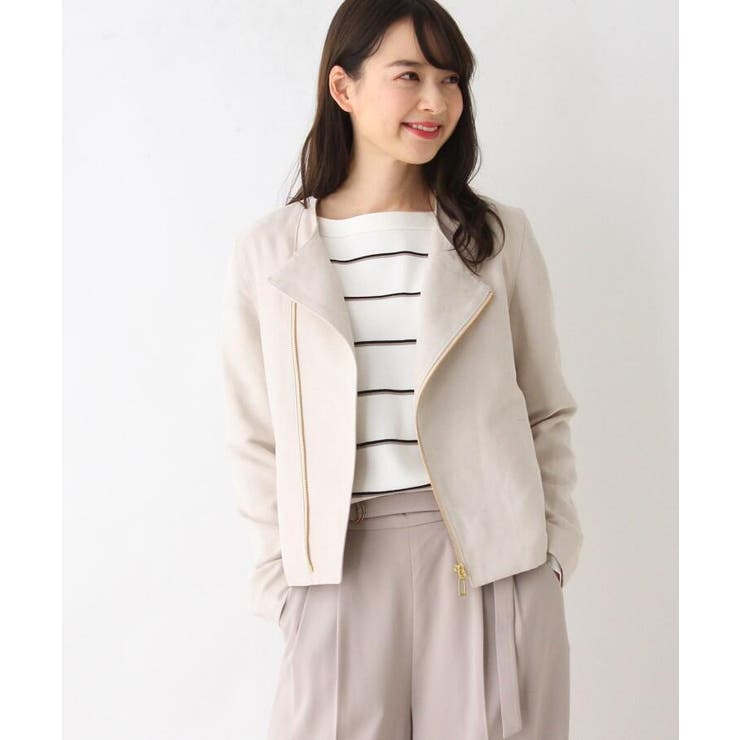 バイアスジップライダース風ジャケット Web限定サイズ 品番 Wrdw Opaque Clip オーペック のレディースファッション通販 Shoplist ショップリスト