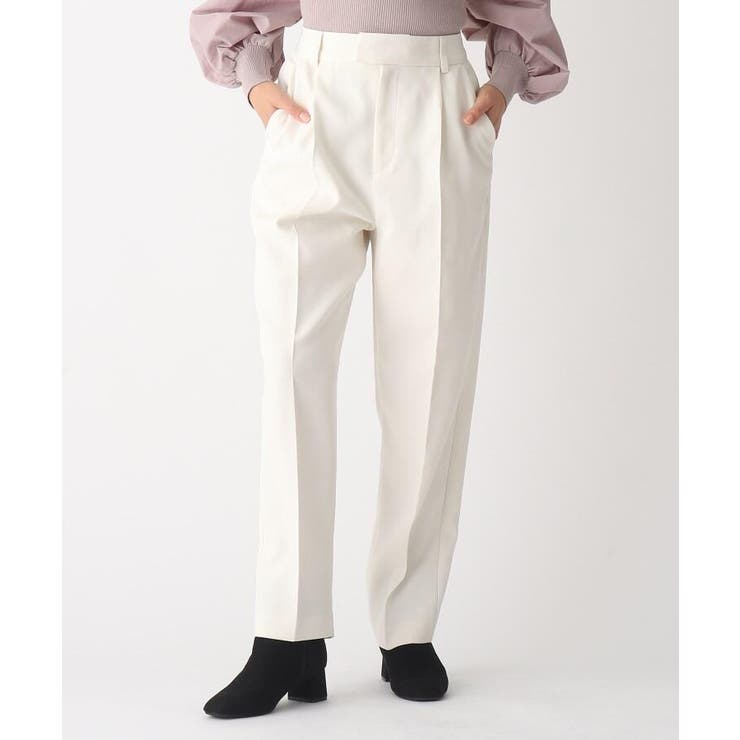 ストレッチダブルクロス カラータックパンツ【WEB限定サイズ】[品番：WRDW0139702]｜OPAQUE.CLIP（オーペック ドット  クリップ）のレディースファッション通販｜SHOPLIST（ショップリスト）