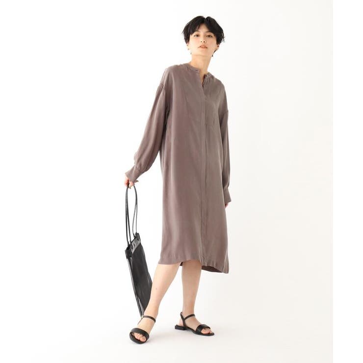 バンドカラーシャツワンピース 品番 Wrdw Opaque Clip オーペック ドット クリップ のレディースファッション通販 Shoplist ショップリスト