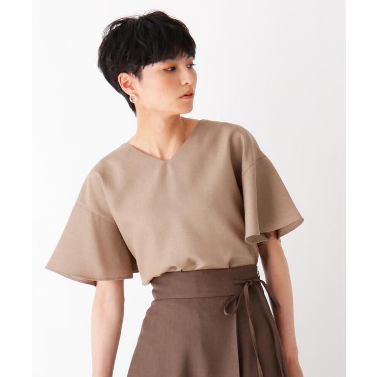 フリルスリーブ ラウンドヘムブラウス Web限定サイズ 品番 Wrdw Opaque Clip オーペック ドット クリップ のレディースファッション通販 Shoplist ショップリスト