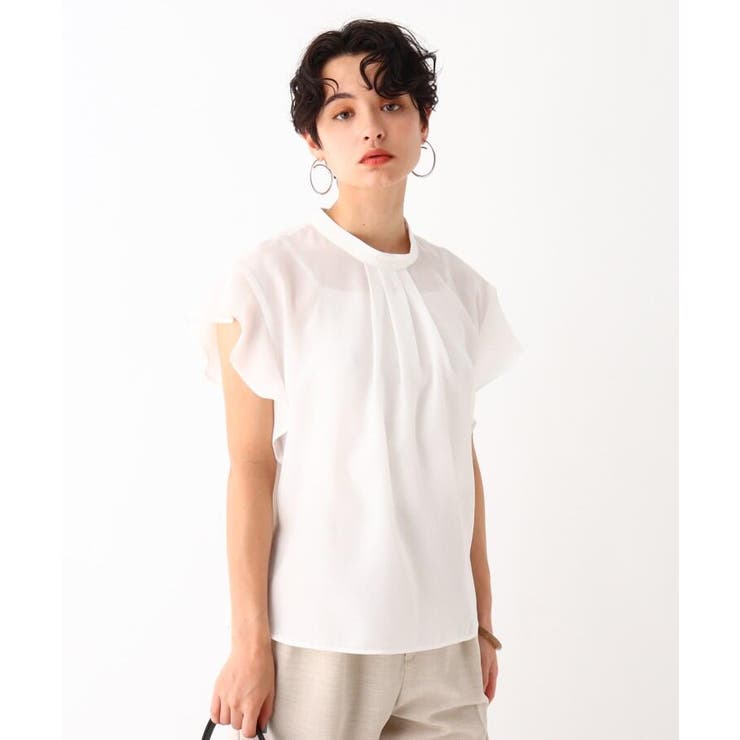 ハイネックフリルスリーブブラウス Web限定カラー サイズ 品番 Wrdw Opaque Clip オーペック ドット クリップ のレディースファッション通販 Shoplist ショップリスト