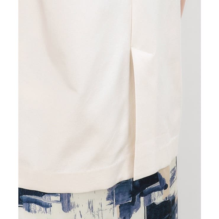 ノーカラーVネックジレ【洗濯機洗い可】 | OPAQUE.CLIP | 詳細画像28