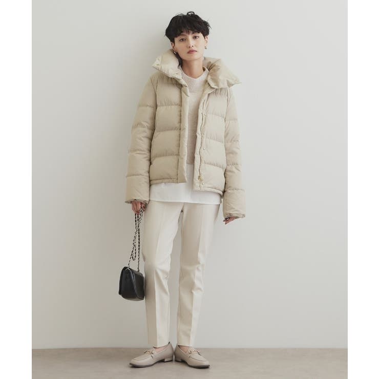 襟取り外し可 ショートダウンジャケット[品番：WRDW0205543]｜OPAQUE