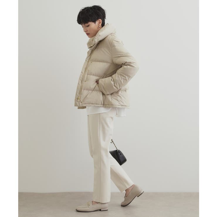 襟取り外し可 ショートダウンジャケット[品番：WRDW0205543]｜OPAQUE