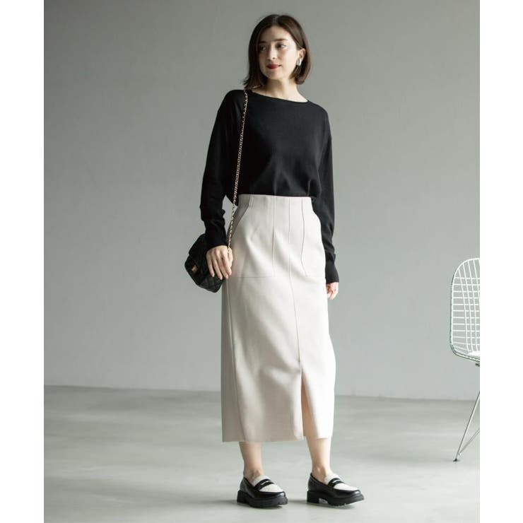 ボートネックニット エクストラファインメリノウール | OPAQUE.CLIP | 詳細画像19 