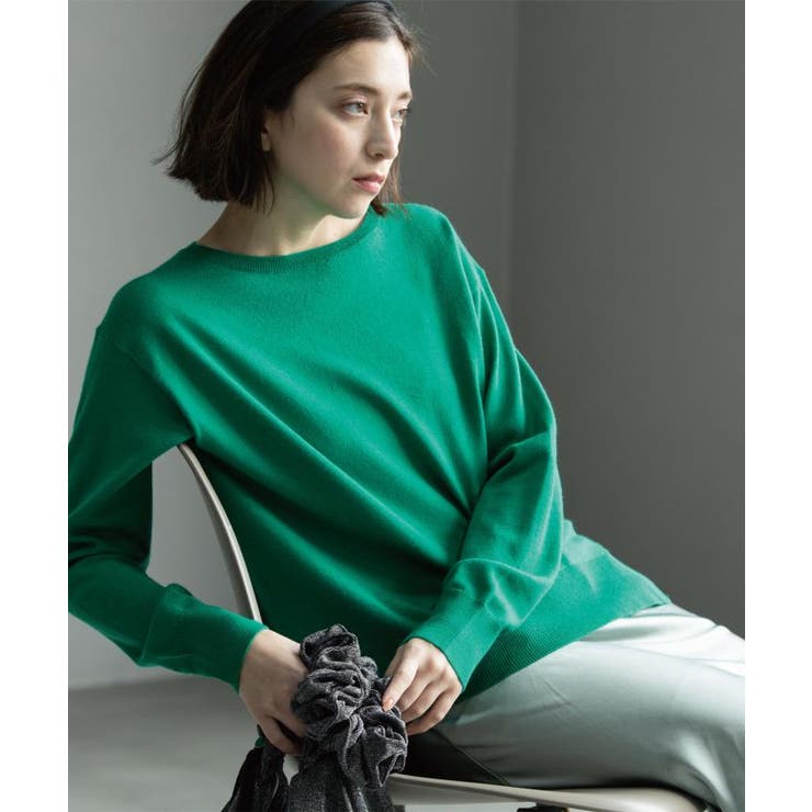 ボートネックニット エクストラファインメリノウール | OPAQUE.CLIP | 詳細画像25 