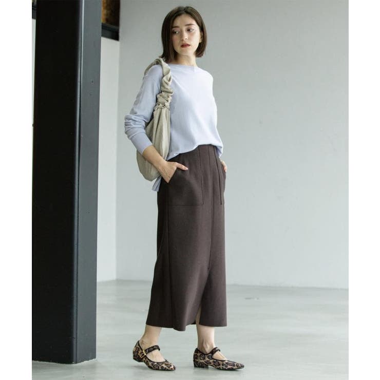 ボートネックニット エクストラファインメリノウール | OPAQUE.CLIP | 詳細画像33 