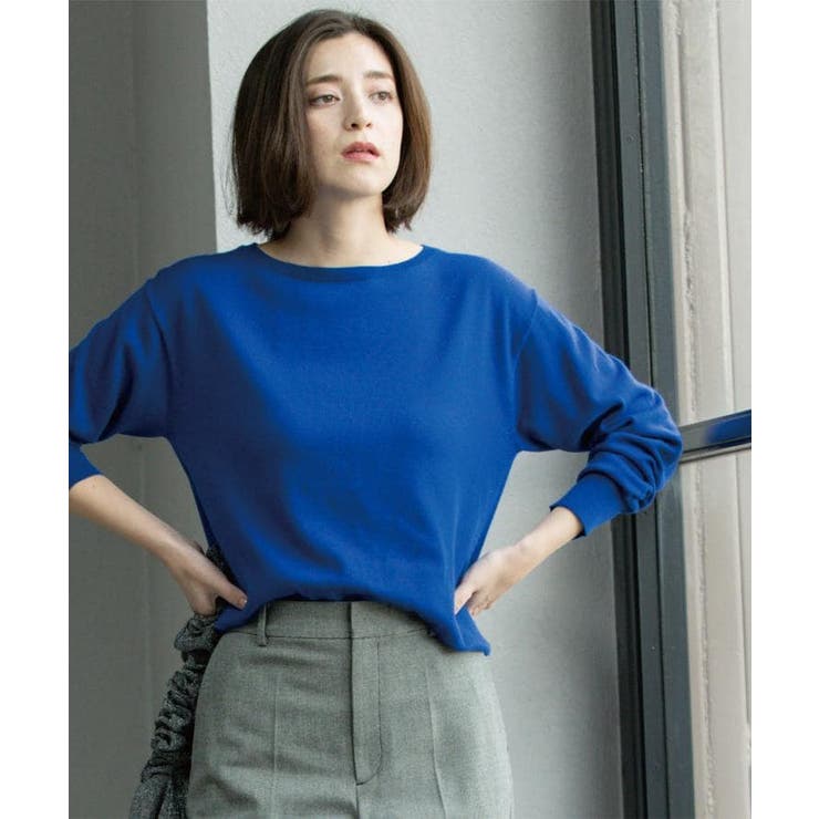 ボートネックニット エクストラファインメリノウール | OPAQUE.CLIP | 詳細画像38 