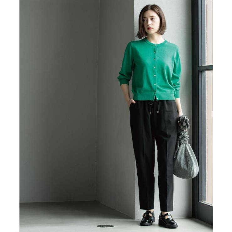 クルーニットカーディガン エクストラファインメリノウール【THEシリーズ 洗濯機… | OPAQUE.CLIP | 詳細画像14 